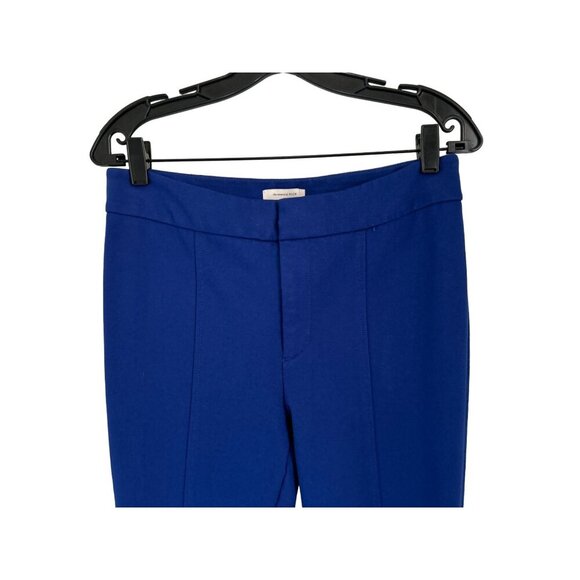 ANTHROPOLOGIE The Slim Essential Royal blue pants Size 8 - Picture 5 of 10